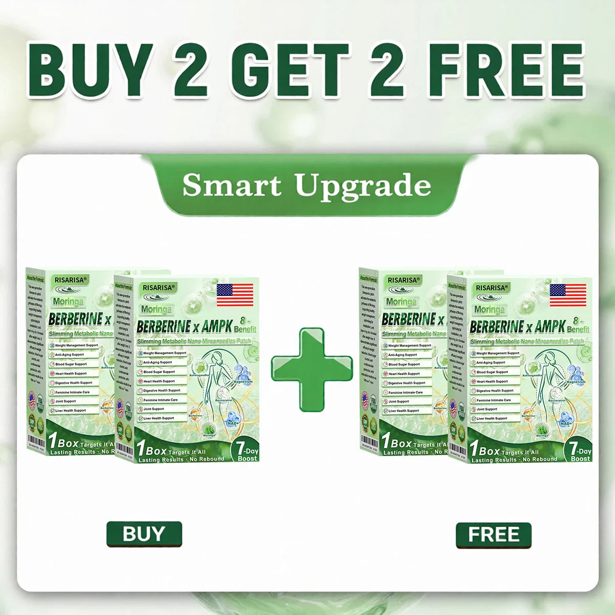 ✅RISARISA® 𝐌𝐨𝐫𝐢𝐧𝐠𝐚 × 𝐁𝐞𝐫𝐛𝐞𝐫𝐢𝐧𝐞 × 𝐀𝐌𝐏𝐊 𝟖-𝐁𝐞𝐧𝐞𝐟𝐢𝐭 𝐒𝐥𝐢𝐦𝐦𝐢𝐧𝐠 & 𝐌𝐞𝐭𝐚𝐛𝐨𝐥𝐢𝐜 𝐍𝐚𝐧𝐨 𝐌𝐢𝐜𝐫𝐨𝐧𝐞𝐞𝐝𝐥𝐞 𝐏𝐚𝐭𝐜𝐡🇺🇸(𝐉𝐮𝐬𝐭 𝐨𝐧𝐜𝐞 𝐚 𝐝𝐚𝐲, 𝐯𝐢𝐬𝐢𝐛𝐥𝐞 𝐜𝐡𝐚𝐧𝐠𝐞𝐬 𝐢𝐧 𝟕 𝐝𝐚𝐲𝐬） ✅ 𝐅𝐨𝐫 𝐨𝐛𝐞𝐬𝐢𝐭𝐲, 𝐋𝐨𝐨𝐬𝐞 𝐒𝐤𝐢𝐧,𝐝𝐢𝐚𝐛𝐞𝐭𝐞𝐬, 𝐬𝐥𝐞𝐞𝐩 𝐚𝐩𝐧𝐞𝐚, 𝐣𝐨𝐢𝐧𝐭 𝐢𝐬𝐬𝐮𝐞𝐬, 𝐚𝐧𝐝 𝐦𝐨𝐫𝐞 ⭐