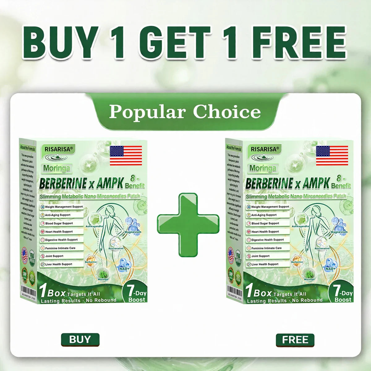 ✅RISARISA® 𝐌𝐨𝐫𝐢𝐧𝐠𝐚 × 𝐁𝐞𝐫𝐛𝐞𝐫𝐢𝐧𝐞 × 𝐀𝐌𝐏𝐊 𝟖-𝐁𝐞𝐧𝐞𝐟𝐢𝐭 𝐒𝐥𝐢𝐦𝐦𝐢𝐧𝐠 & 𝐌𝐞𝐭𝐚𝐛𝐨𝐥𝐢𝐜 𝐍𝐚𝐧𝐨 𝐌𝐢𝐜𝐫𝐨𝐧𝐞𝐞𝐝𝐥𝐞 𝐏𝐚𝐭𝐜𝐡🇺🇸(𝐉𝐮𝐬𝐭 𝐨𝐧𝐜𝐞 𝐚 𝐝𝐚𝐲, 𝐯𝐢𝐬𝐢𝐛𝐥𝐞 𝐜𝐡𝐚𝐧𝐠𝐞𝐬 𝐢𝐧 𝟕 𝐝𝐚𝐲𝐬） ✅ 𝐅𝐨𝐫 𝐨𝐛𝐞𝐬𝐢𝐭𝐲, 𝐋𝐨𝐨𝐬𝐞 𝐒𝐤𝐢𝐧,𝐝𝐢𝐚𝐛𝐞𝐭𝐞𝐬, 𝐬𝐥𝐞𝐞𝐩 𝐚𝐩𝐧𝐞𝐚, 𝐣𝐨𝐢𝐧𝐭 𝐢𝐬𝐬𝐮𝐞𝐬, 𝐚𝐧𝐝 𝐦𝐨𝐫𝐞 ⭐