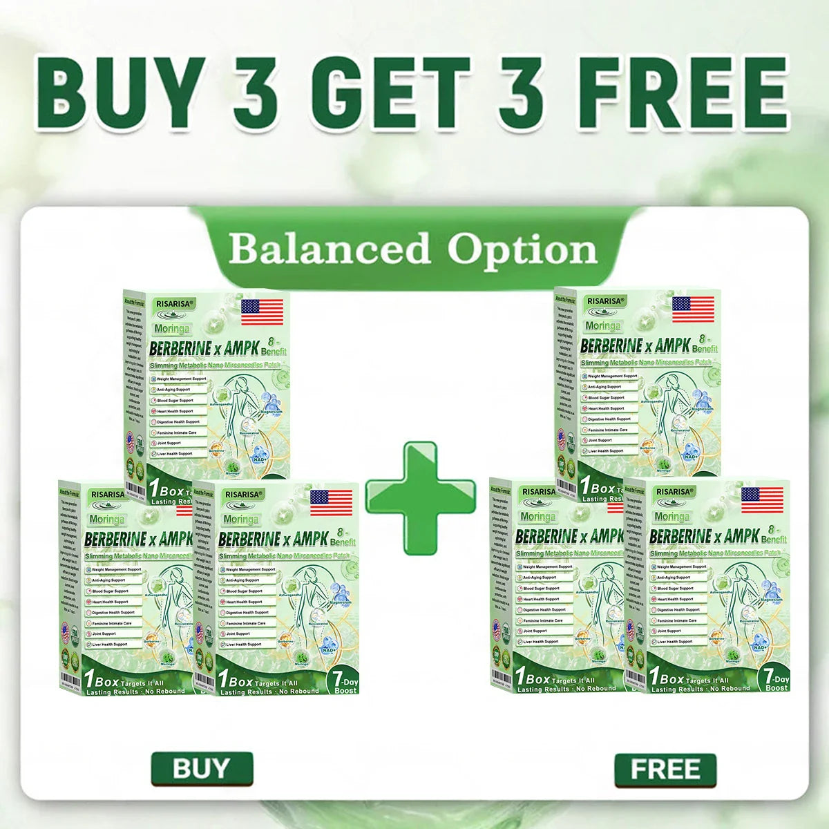 ✅RISARISA® 𝐌𝐨𝐫𝐢𝐧𝐠𝐚 × 𝐁𝐞𝐫𝐛𝐞𝐫𝐢𝐧𝐞 × 𝐀𝐌𝐏𝐊 𝟖-𝐁𝐞𝐧𝐞𝐟𝐢𝐭 𝐒𝐥𝐢𝐦𝐦𝐢𝐧𝐠 & 𝐌𝐞𝐭𝐚𝐛𝐨𝐥𝐢𝐜 𝐍𝐚𝐧𝐨 𝐌𝐢𝐜𝐫𝐨𝐧𝐞𝐞𝐝𝐥𝐞 𝐏𝐚𝐭𝐜𝐡🇺🇸(𝐉𝐮𝐬𝐭 𝐨𝐧𝐜𝐞 𝐚 𝐝𝐚𝐲, 𝐯𝐢𝐬𝐢𝐛𝐥𝐞 𝐜𝐡𝐚𝐧𝐠𝐞𝐬 𝐢𝐧 𝟕 𝐝𝐚𝐲𝐬） ✅ 𝐅𝐨𝐫 𝐨𝐛𝐞𝐬𝐢𝐭𝐲, 𝐋𝐨𝐨𝐬𝐞 𝐒𝐤𝐢𝐧,𝐝𝐢𝐚𝐛𝐞𝐭𝐞𝐬, 𝐬𝐥𝐞𝐞𝐩 𝐚𝐩𝐧𝐞𝐚, 𝐣𝐨𝐢𝐧𝐭 𝐢𝐬𝐬𝐮𝐞𝐬, 𝐚𝐧𝐝 𝐦𝐨𝐫𝐞 ⭐