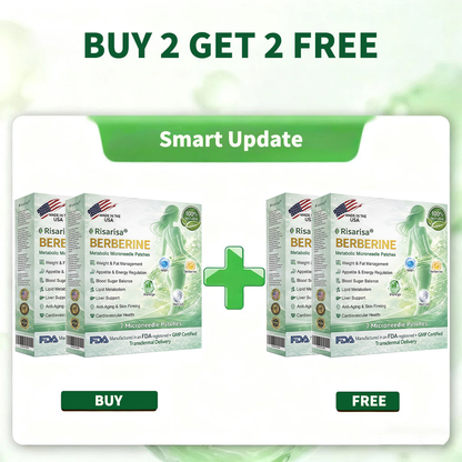 ⏳ Limited-time offer | Risarisa® BERBERINE ❤️ Nano Patch Solution A comprehensive, pain-free, and non-exhausting approach to support obesity, fatty liver, high blood pressure, inflammation, and joint pain — all in one protocol.🍃🎑🪴🌱