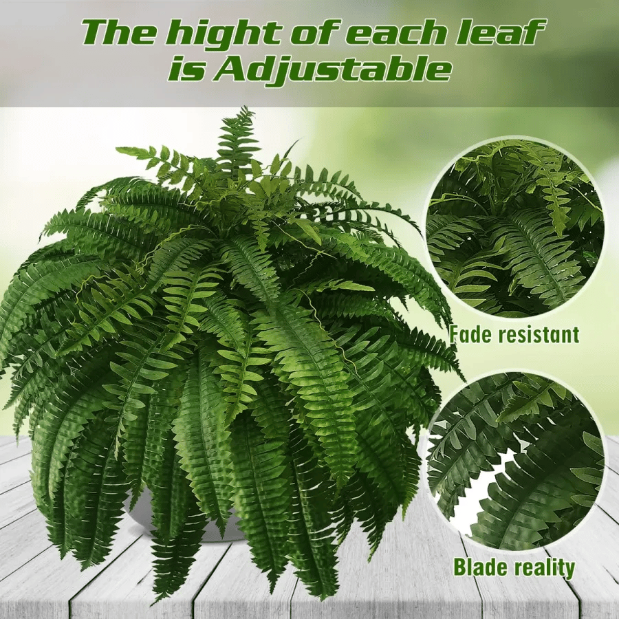 Last Day 75% OFF - UV Resistant Lifelike Artificial Boston Fern - ADFIRE