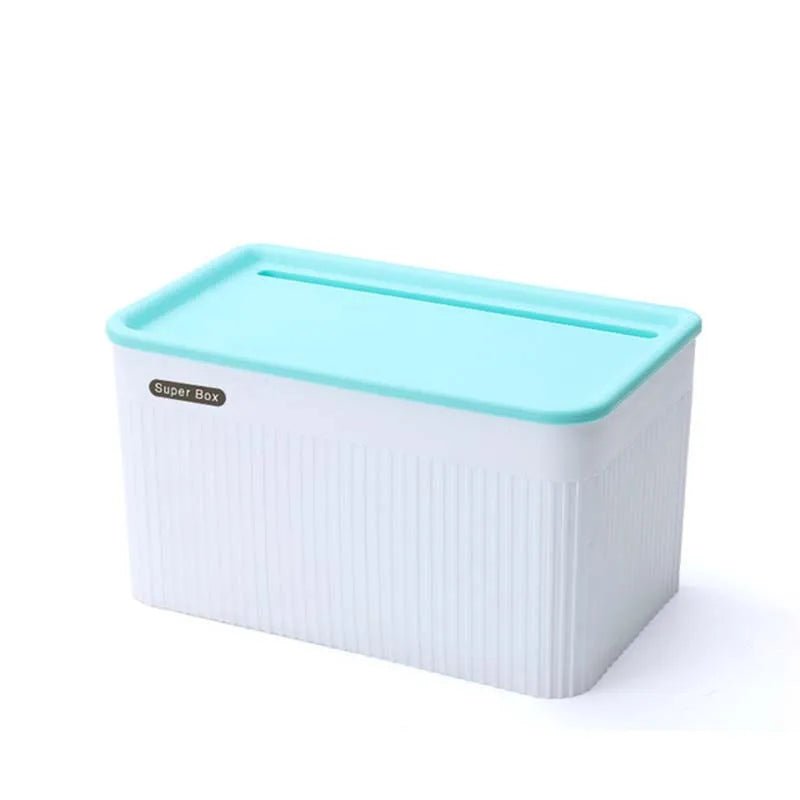 Wall Mount Toilet Paper Holder Tissue Box Waterproof Paper Towels Holder Case Storage Box Tray Portable Toilet Roll Holder - ADFIRE